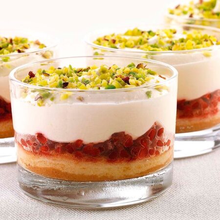 Coppa Mascarpone Und Himbeeren